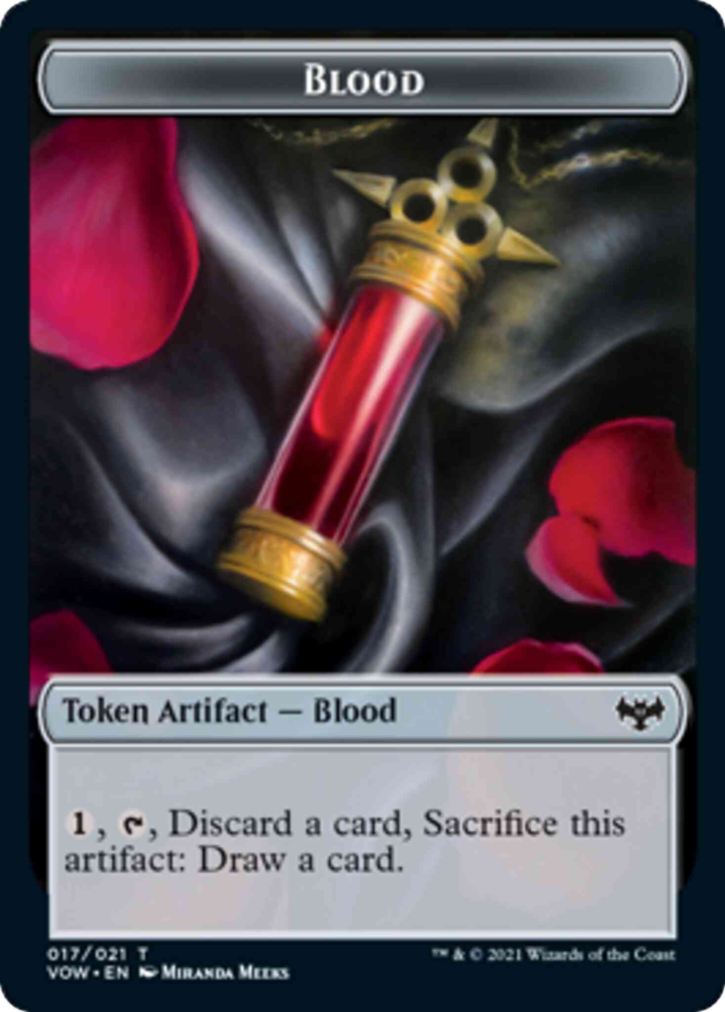 Blood Token (17) // Goblin Token (12) [VOW/AFR Set Symbol] [Challenger Deck 2022 Tokens ] [Non-Foil]