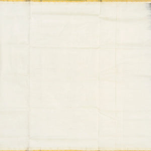 Dark Olive Handloom Silk Cotton Saree With Checks