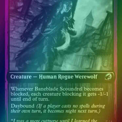 Baneblade Scoundrel // Baneclaw Marauder [85] [Innistrad: Double Feature] [Foil]