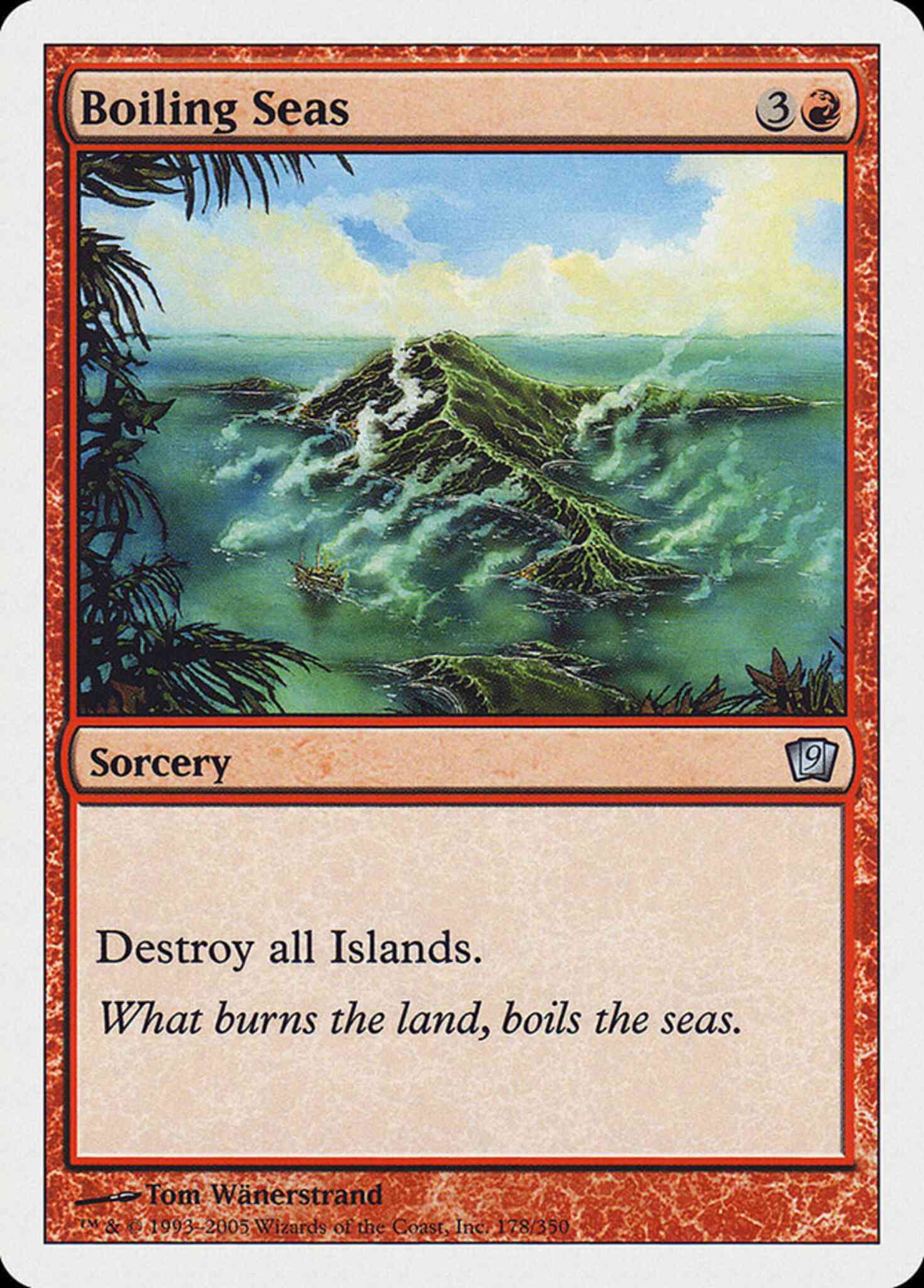 Boiling Seas [178] [Ninth Edition] [Non-Foil]