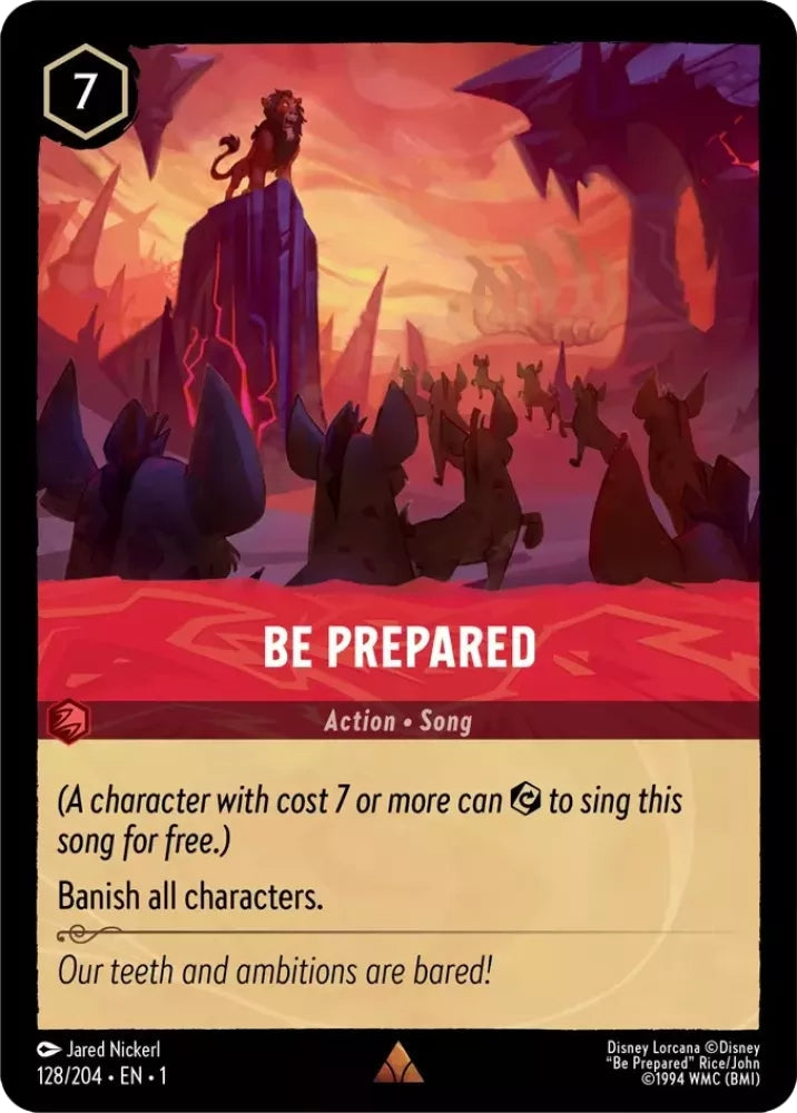Be Prepared - 128/204 [The First Chapter] [Non-Foil]
