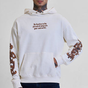 Legends Soul On Fire Embroidered Hoodie