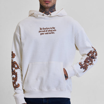 Legends Soul On Fire Embroidered Hoodie