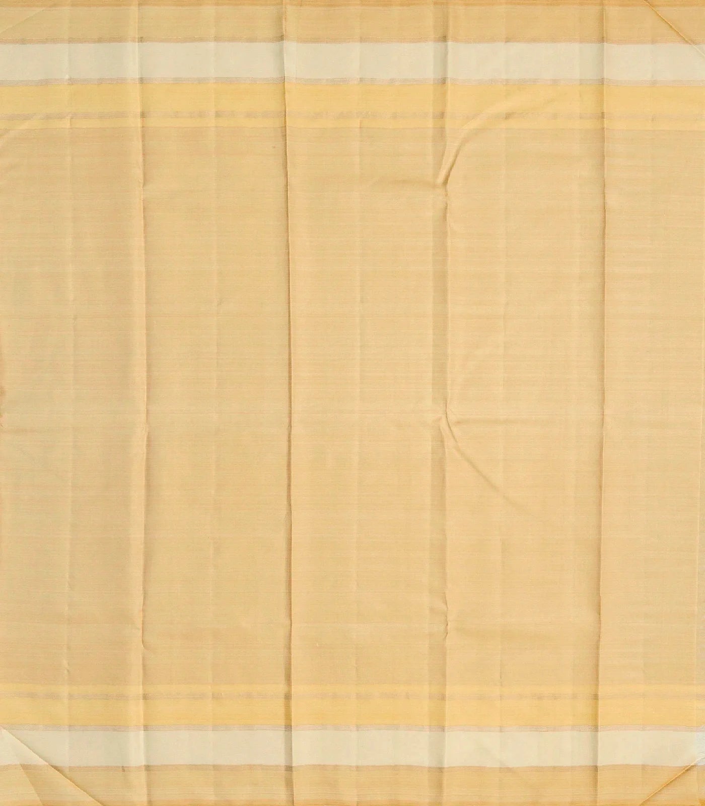 Pink & Orange Handloom Kanchipuram Korvai Silk Saree With Checks