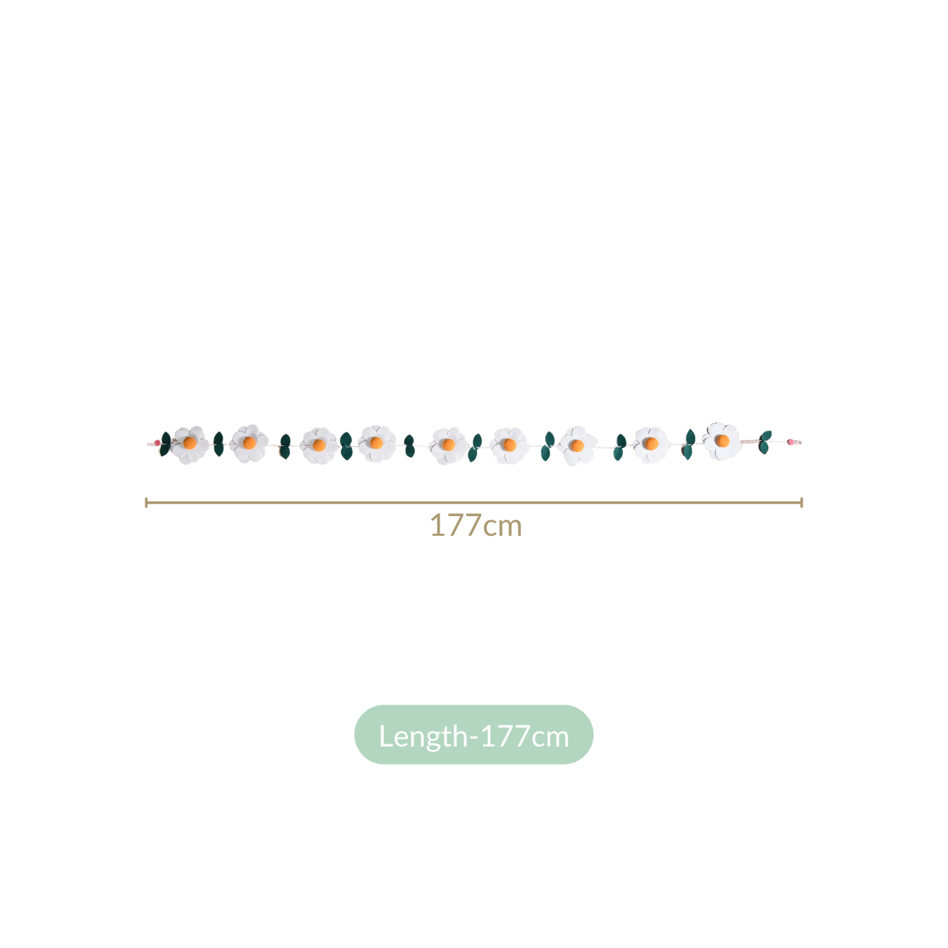 Daisy Bunting For Nursery Room Decor