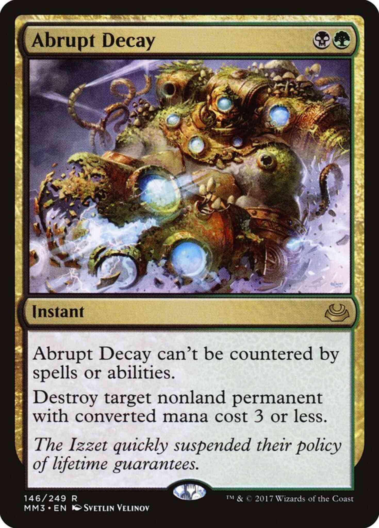 Abrupt Decay [146] [Modern Masters 2017] [Non-Foil]