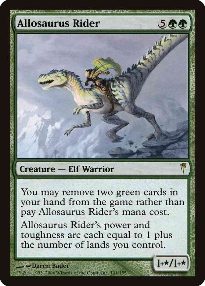 Allosaurus Rider [101] [Coldsnap] [Non-Foil]