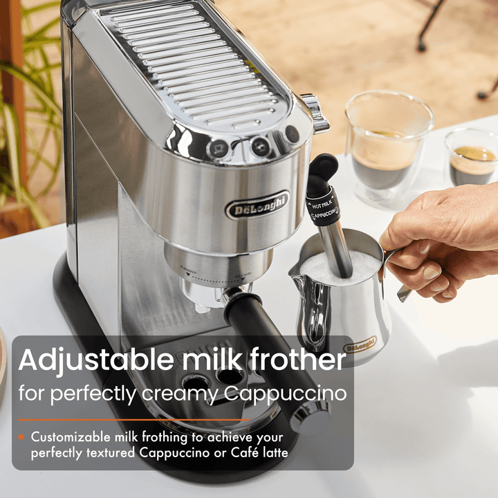 DeLonghi EC685.M 1350 Watt Espresso Coffee Machine, Metal