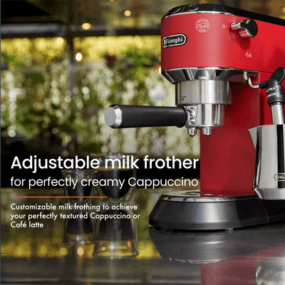 DeLonghi EC685.R 1350 Watt Espresso Coffee Machine, Red