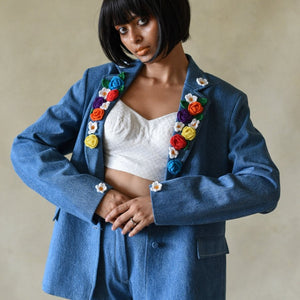 Denim Blooms