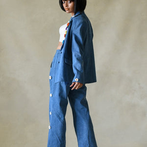 Denim Blooms