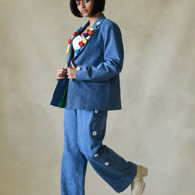 Denim Blooms