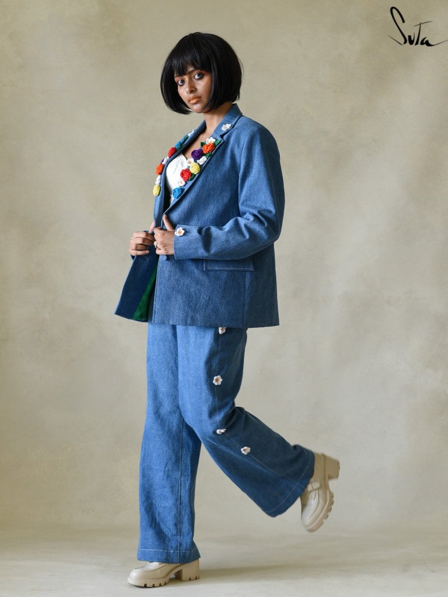 Denim Blooms