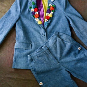 Denim Blooms