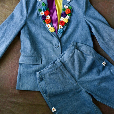 Denim Blooms