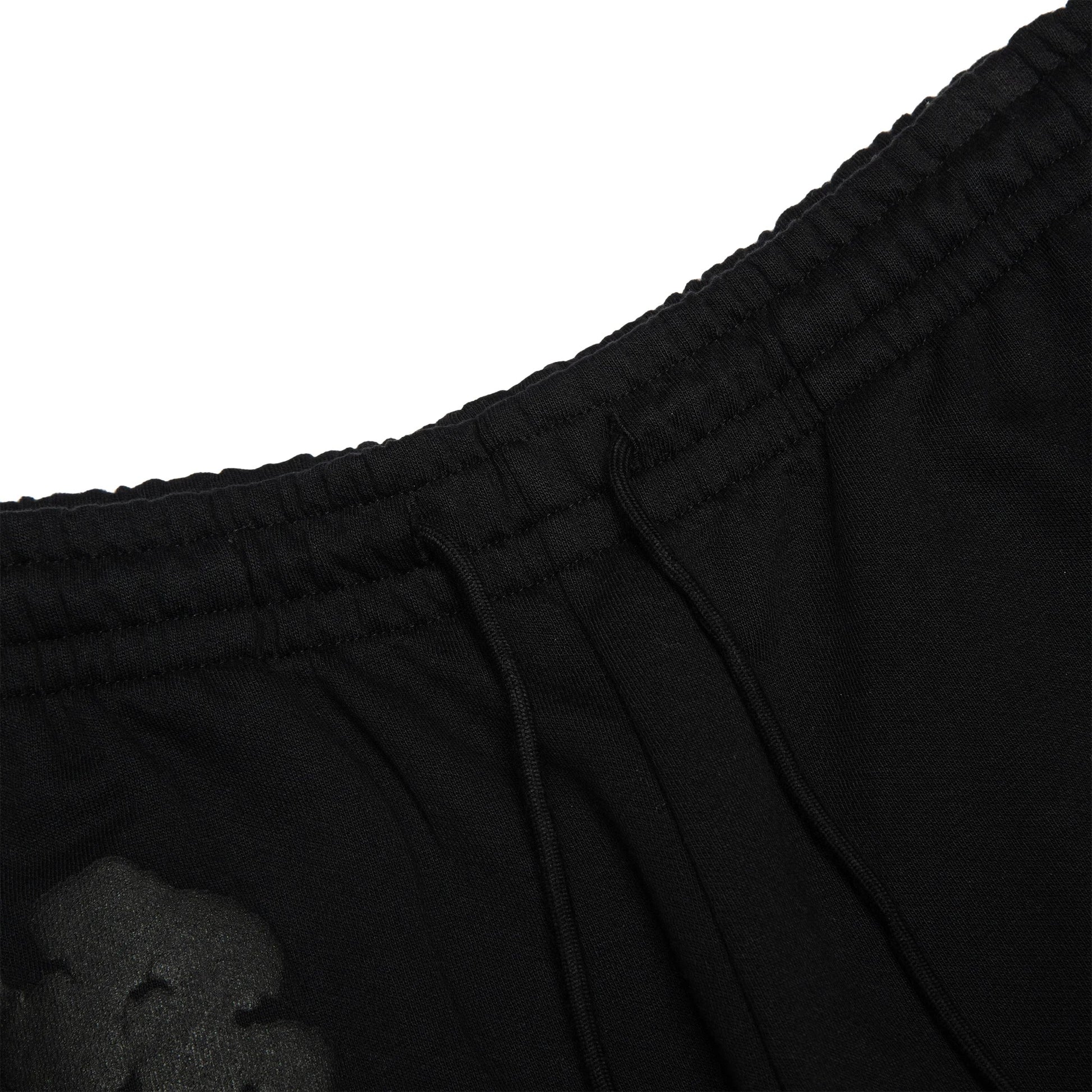 Denim Tears Cotton Wreath Black Monochrome Sweatpants