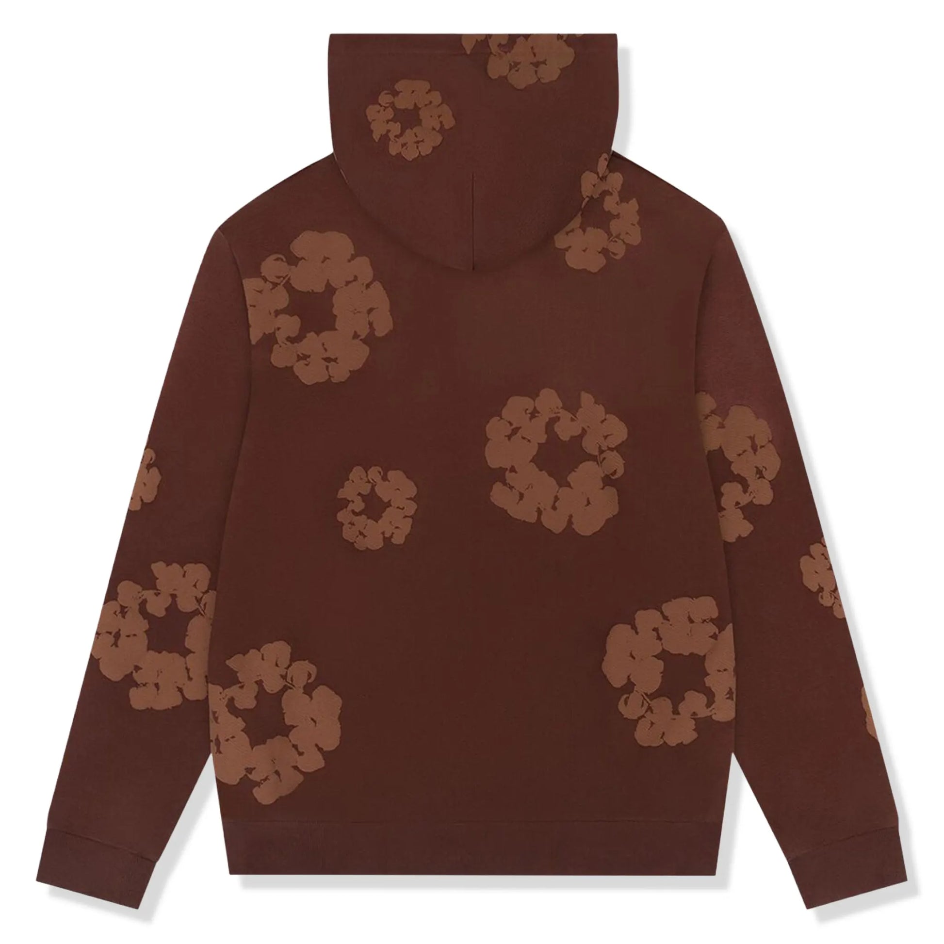 Denim Tears Cotton Wreath Brown Monochrome Hoodie