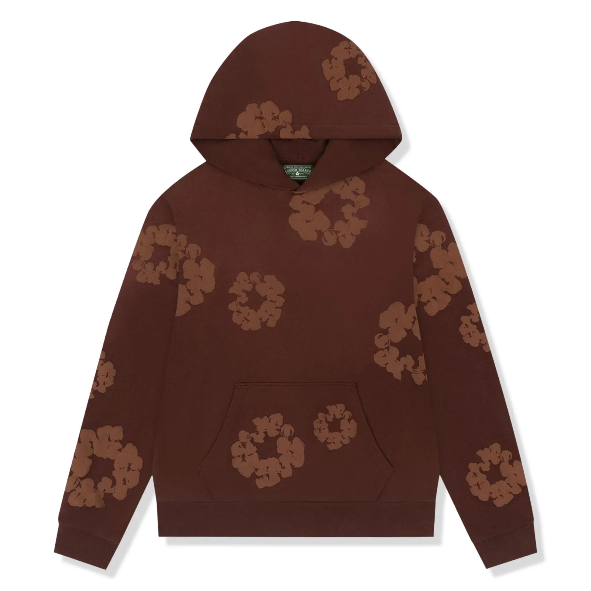 Denim Tears Cotton Wreath Brown Monochrome Hoodie