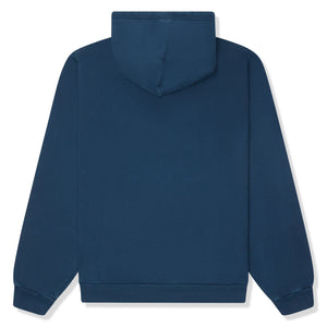Denim Tears Embroidered Logo Navy Hoodie