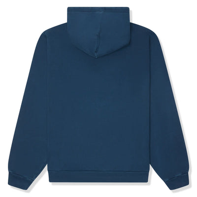 Denim Tears Embroidered Logo Navy Hoodie