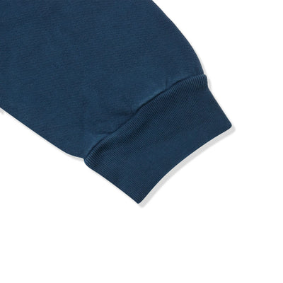 Denim Tears Embroidered Logo Navy Hoodie