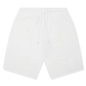 Denim Tears Mono The Cotton Wreath White Shorts
