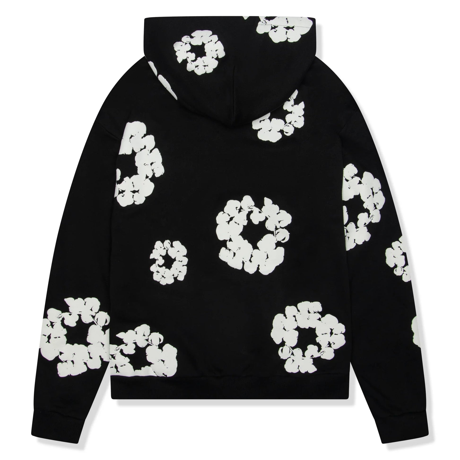 Denim Tears The Cotton Wreath Black Hoodie