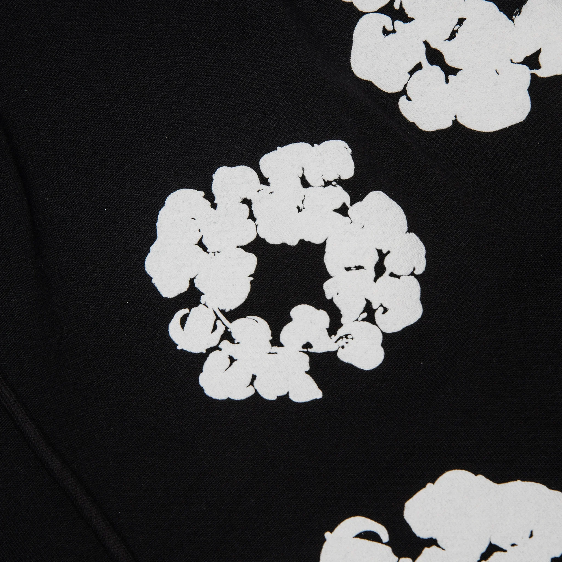 Denim Tears The Cotton Wreath Black Shorts