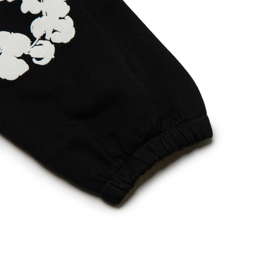 Denim Tears The Cotton Wreath Black Sweatpants