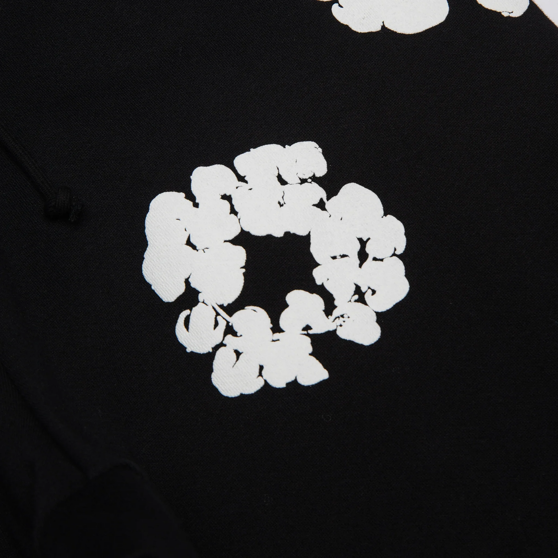 Denim Tears The Cotton Wreath Black Sweatpants