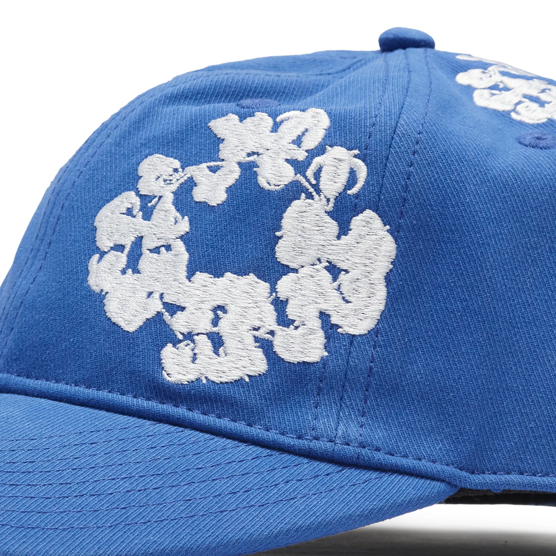 Denim Tears The Cotton Wreath Blue Cap