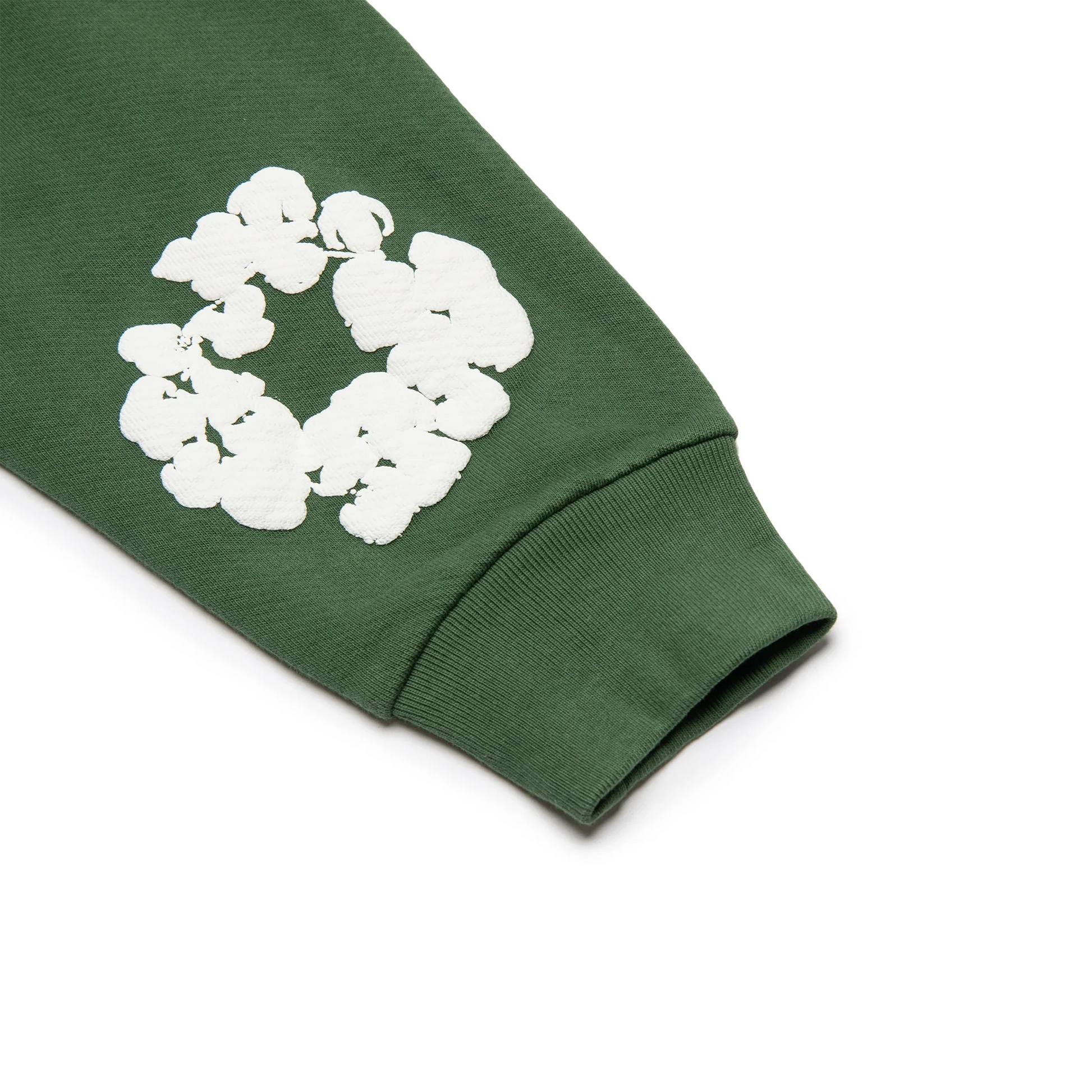Denim Tears The Cotton Wreath Green Hoodie