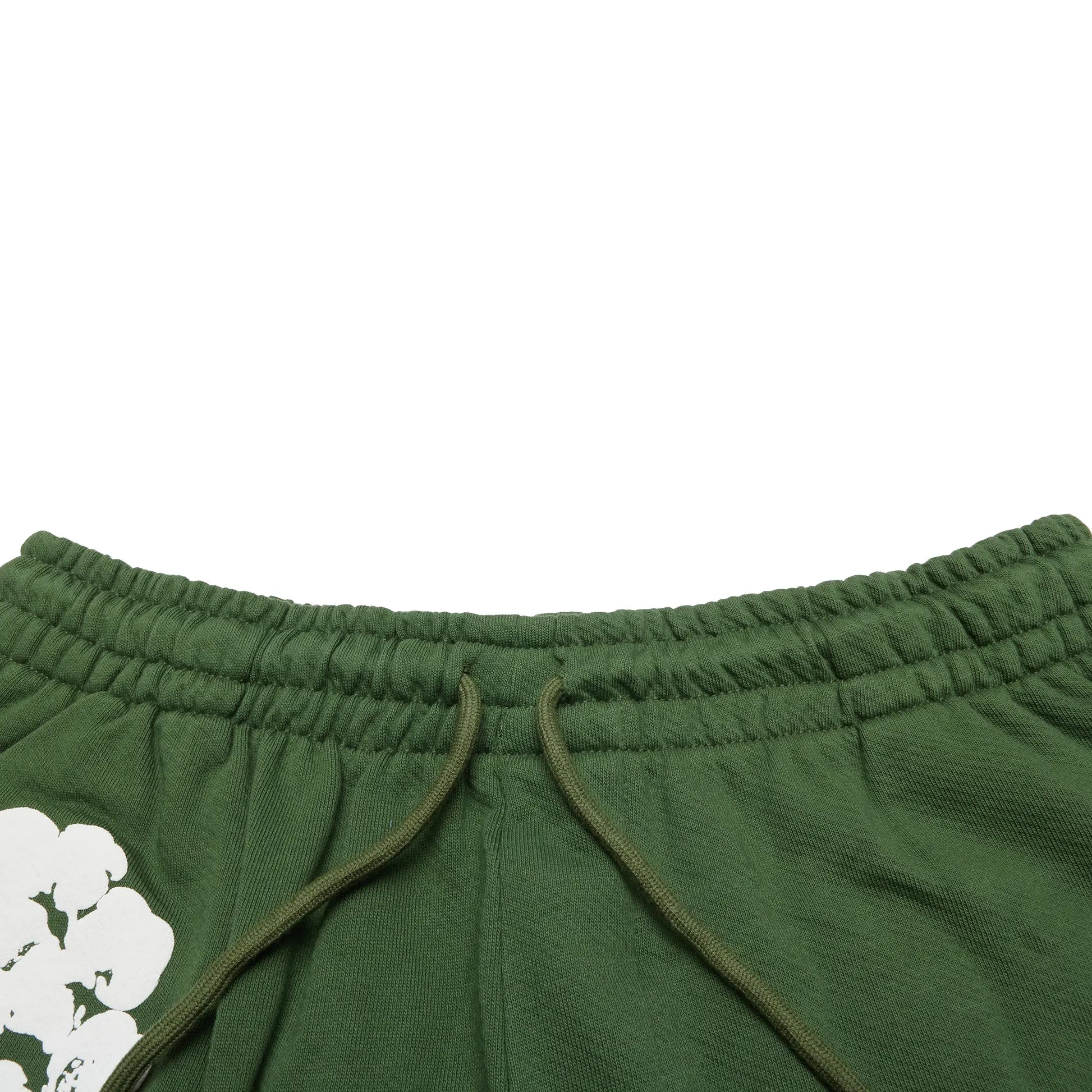 Denim Tears The Cotton Wreath Green Shorts