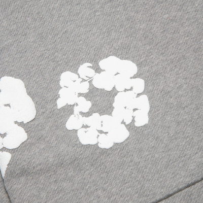 Denim Tears The Cotton Wreath Grey Hoodie