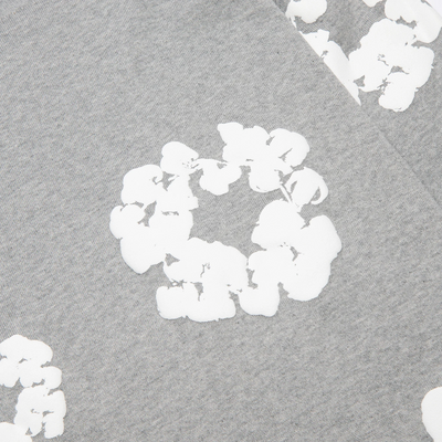 Denim Tears The Cotton Wreath Long-Sleeve Grey T Shirt
