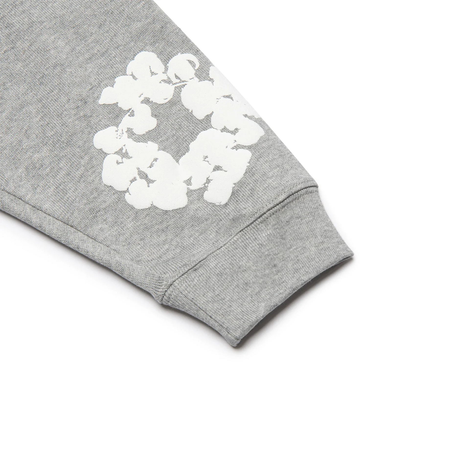 Denim Tears The Cotton Wreath Long-Sleeve Grey T Shirt