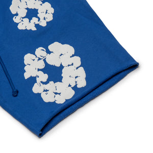 Denim Tears The Cotton Wreath Royal Blue Shorts