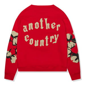 Denim Tears x CPFM Cactus Tears Red Sweatshirt