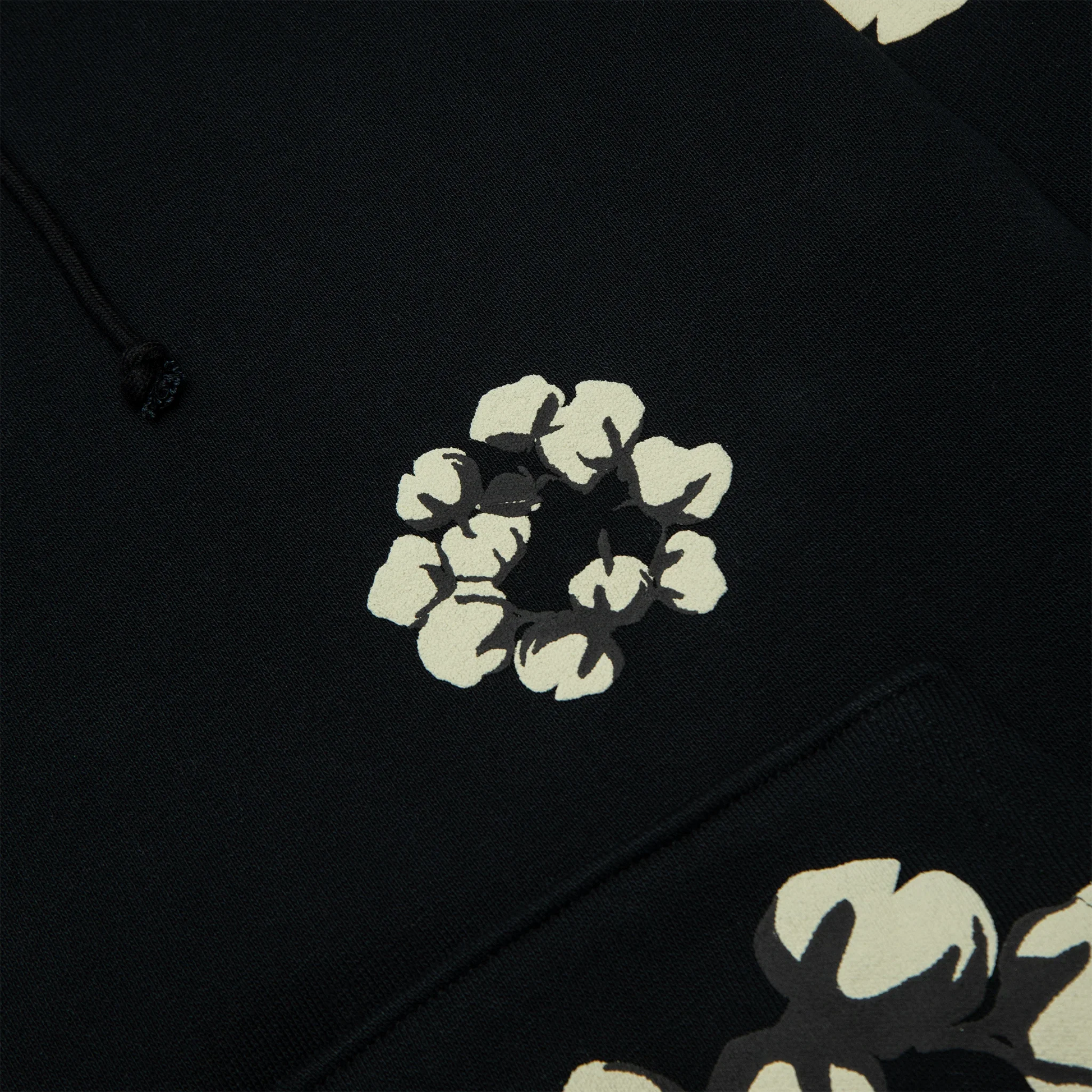 Denim Tears x CPFM Cactus Tears Wreath Black Hoodie
