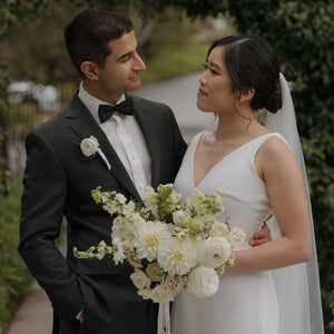 Brighten The Night White and Yellow California Wedding