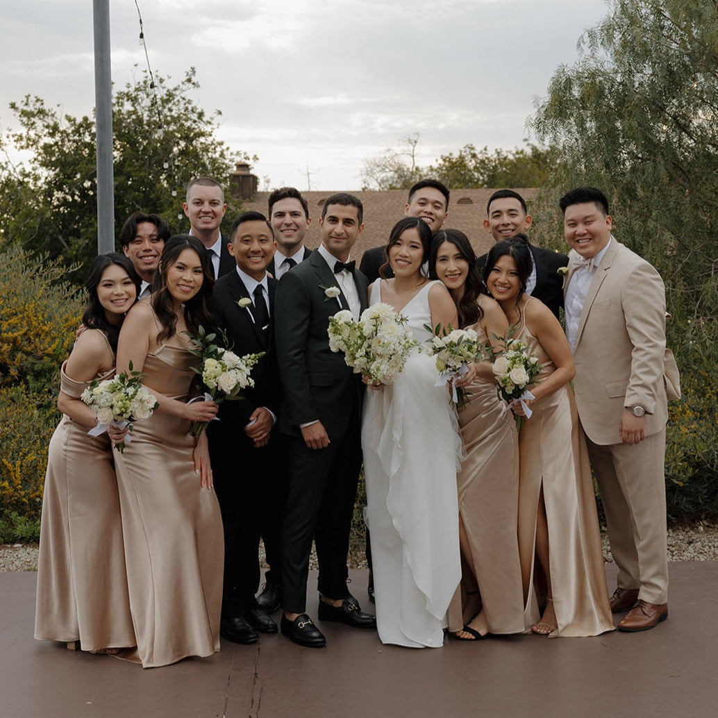 Brighten The Night White and Yellow California Wedding