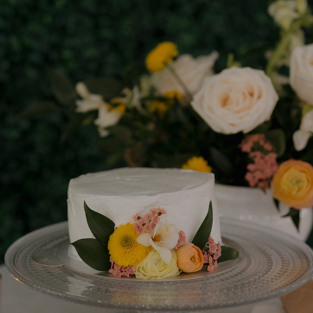 Brighten The Night White and Yellow California Wedding