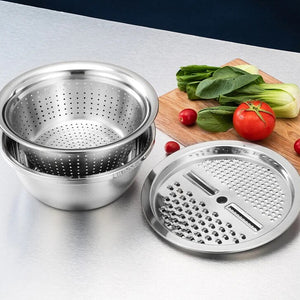 Multifunctional Drain Basket Vegetable Cutter
