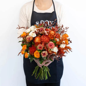 Desert Orange Bouquet Bar Flower Kit