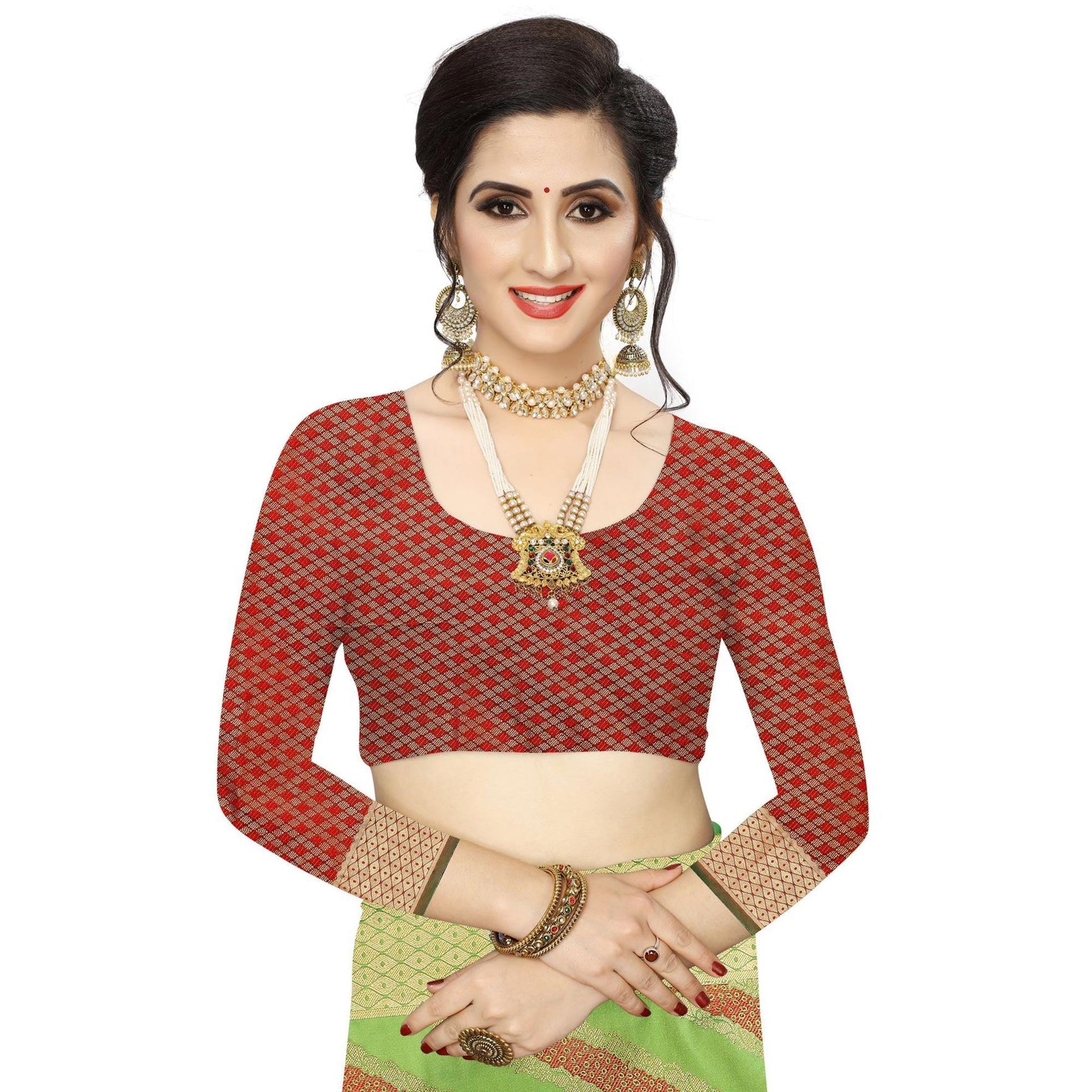 Desirable Green Colored Festive Wear Woven Art Silk Saree