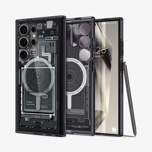 Galaxy S24 Series - Ultra Hybrid Metal Ring Zero One (MagFit)