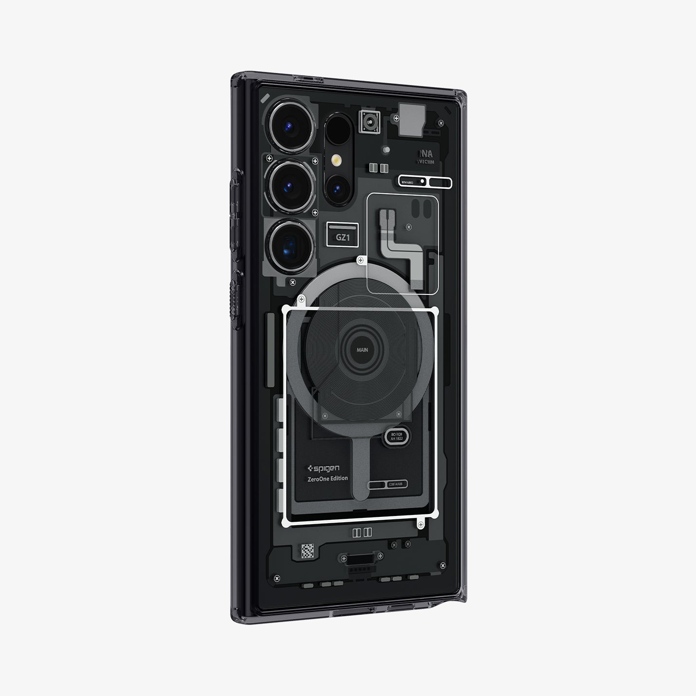 Galaxy S24 Series - Ultra Hybrid Metal Ring Zero One (MagFit)