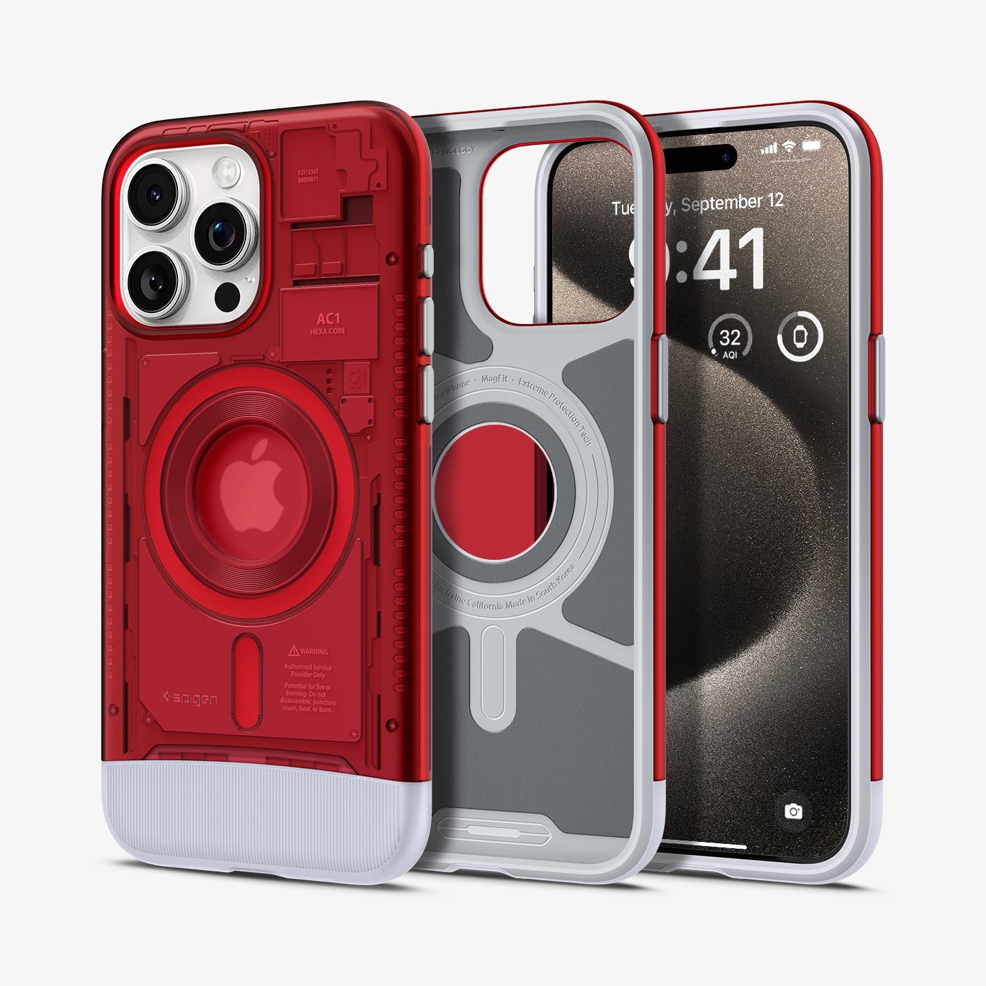 iPhone 15 Series - Classic C1 MagSafe Wallet Set