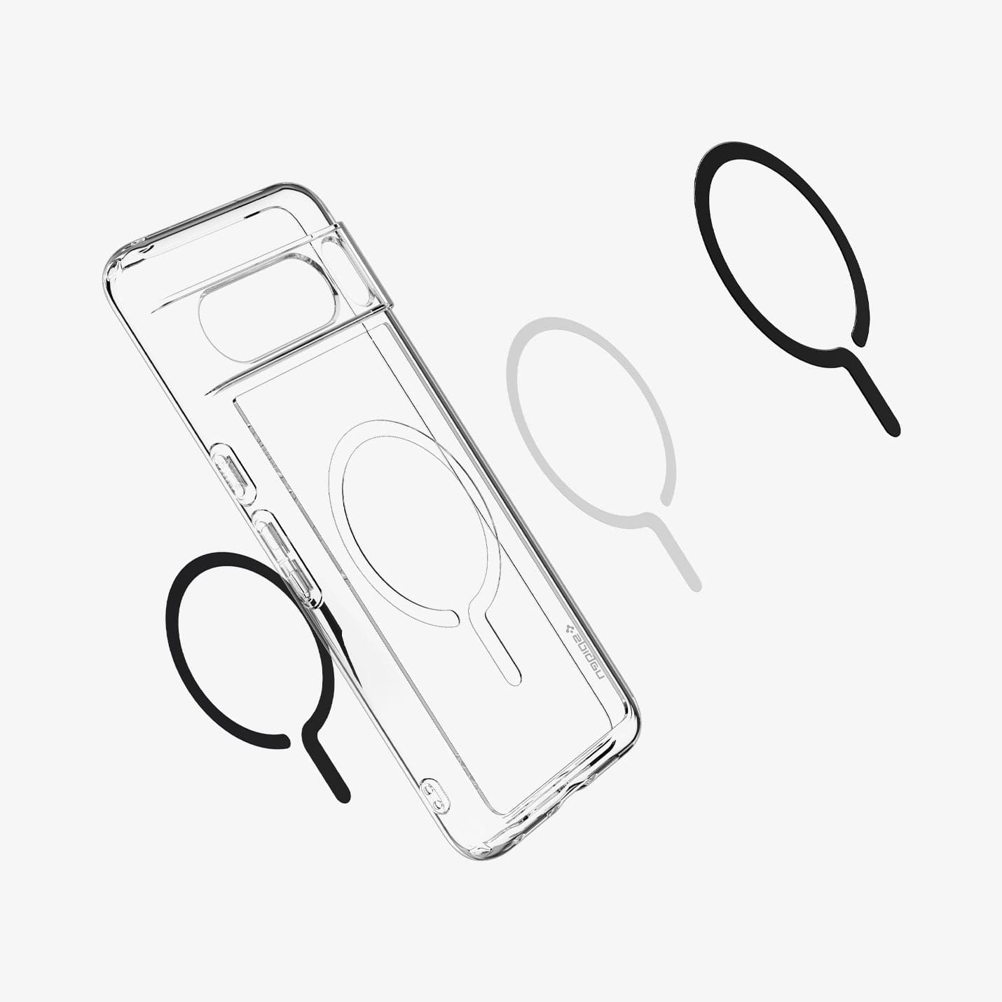 Pixel 8 Series - Ultra Hybrid Metal Ring (MagFit)