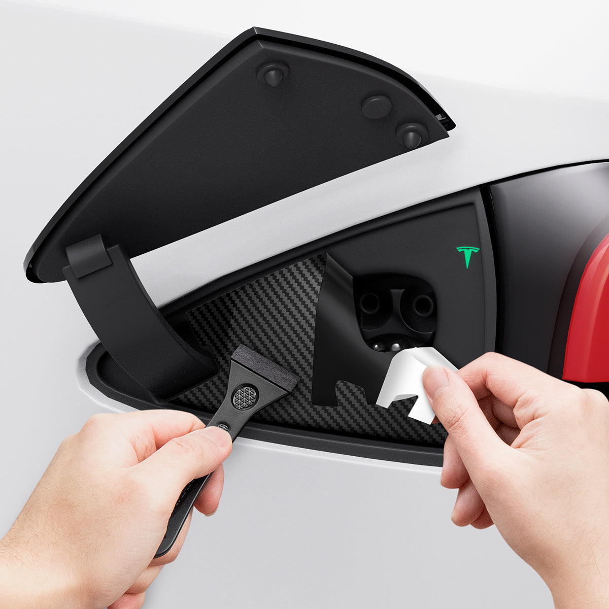 Tesla Model S - Charging Port Protective Film | TO421